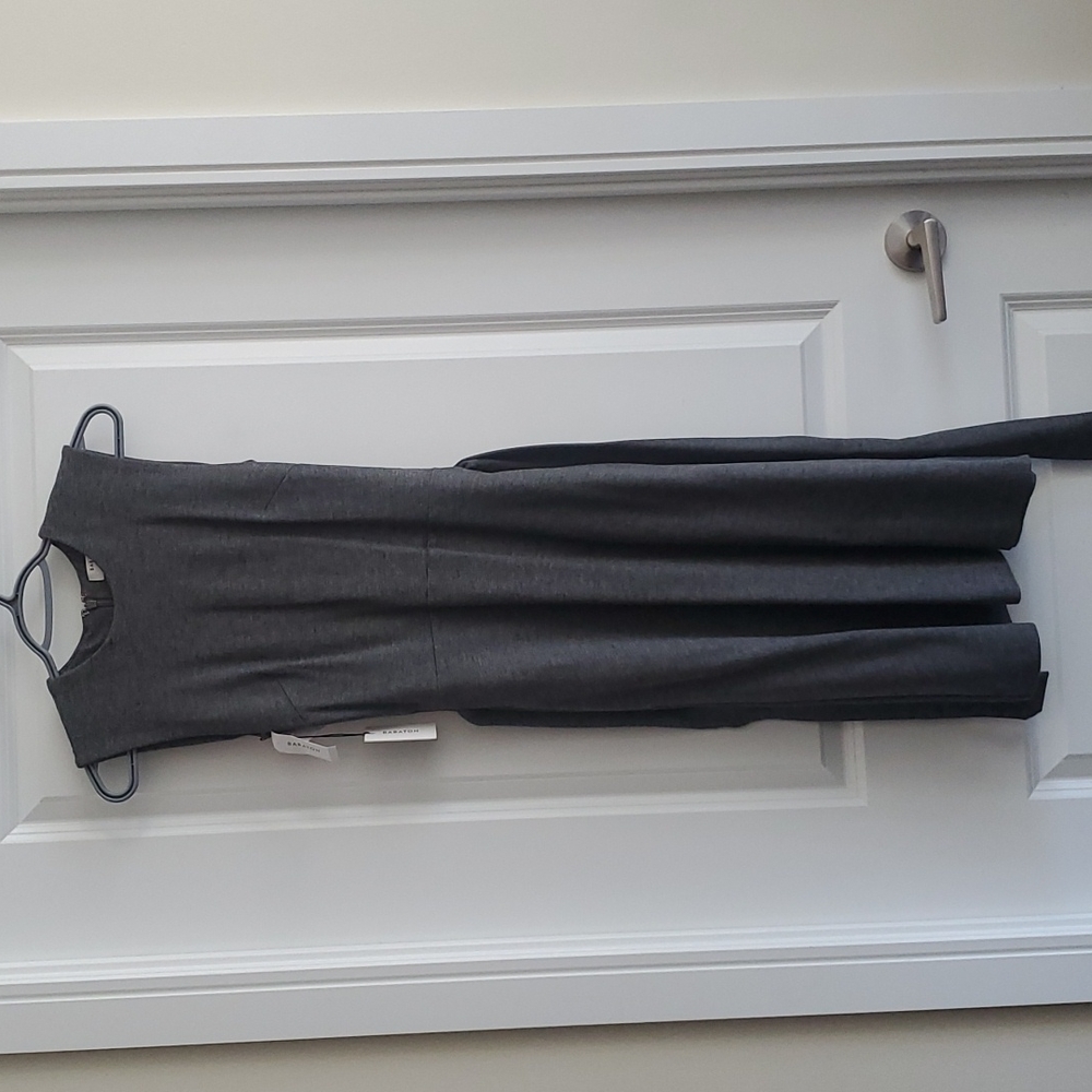 NWT Babaton Dirk Dress Heather's Grey sz00 Aritizia